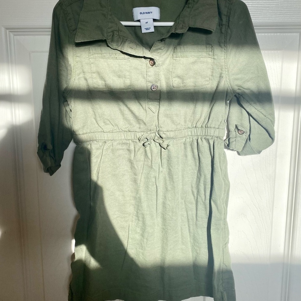 Old Navy Army Green Dress